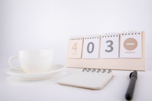 咖啡便签本 办公用品商务摄影的艺术与实用